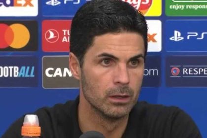 'Mistakes are part of football': Mikel Arteta defends David Raya following his blunder against Lens in the Champions League