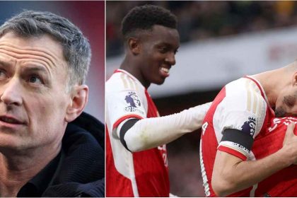 'You can’t have that': Pundit Chris Sutton blasts Eddie Nketiah for giving Arsenal's penalty to Fabio Vieira during Sheffield game