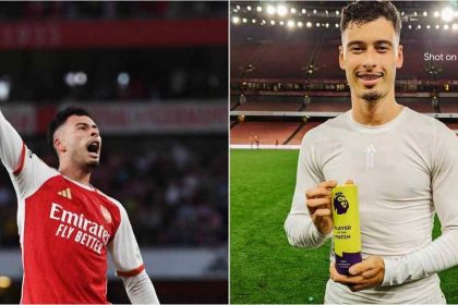 Gabriel Martinelli awarded Man Of The Match following his winner against Manchester City