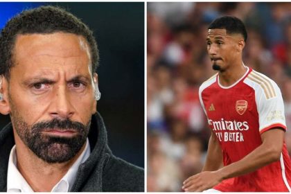 'He's as cool as you like': Rio Ferdinand praises William Saliba but insists John stones is the best defender in the league