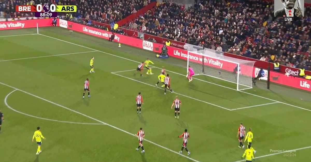 Watch: Kai Havertz comes on as a sub and scores his first EPL goal from open play to win it for Arsenal against Brentford