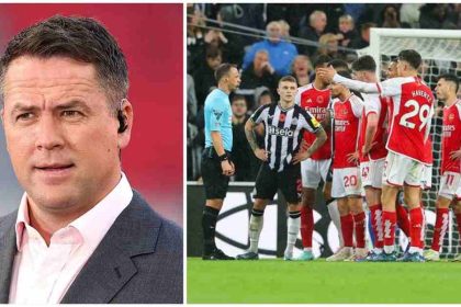 'Totally classless': Ex Man Utd Michael Owen blasts Arteta and Arsenal for moaning about officiating in the Newcastle-Arsenal game