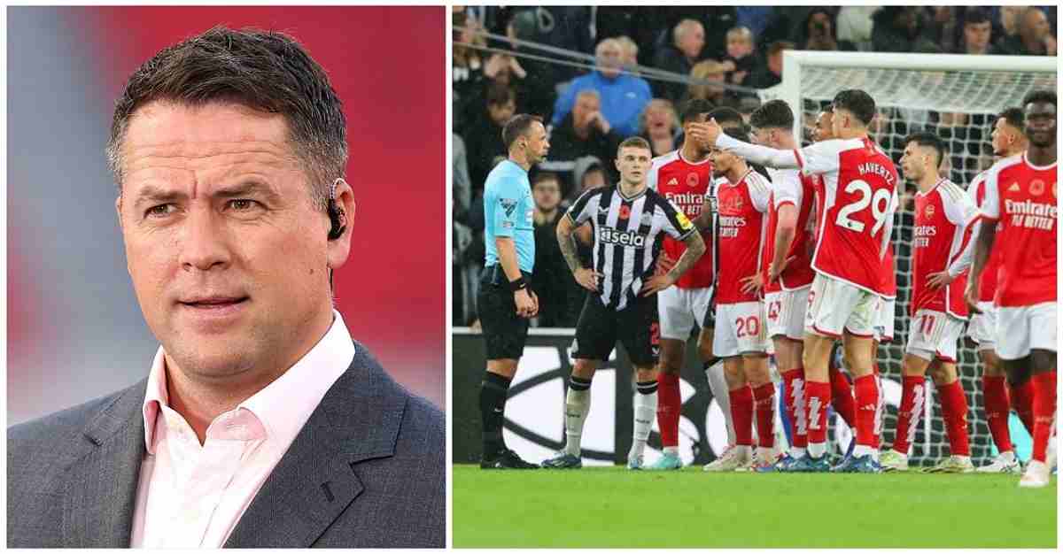 'Totally classless': Ex Man Utd Michael Owen blasts Arteta and Arsenal for moaning about officiating in the Newcastle-Arsenal game
