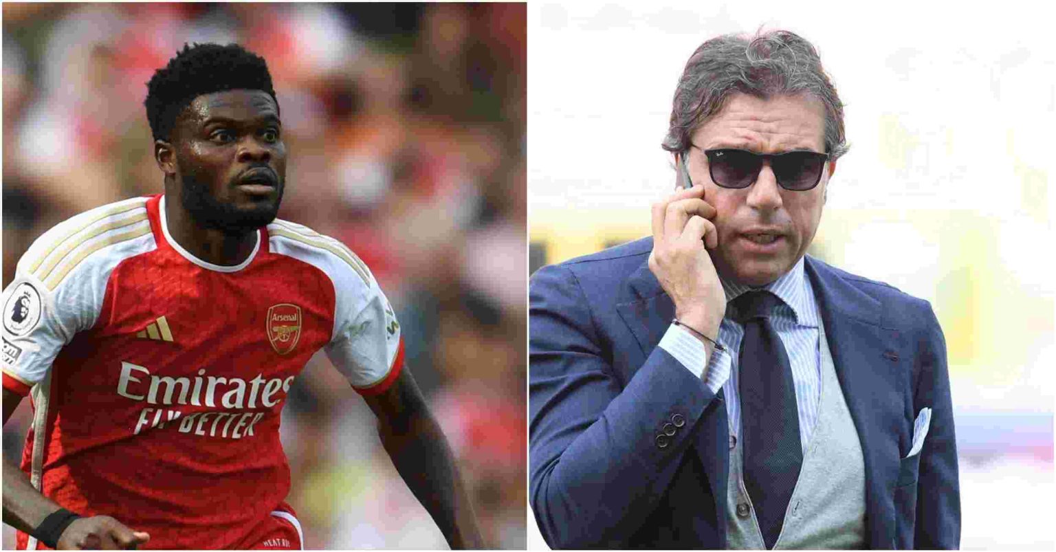 Juventus Sporting Director in London to discuss a possible Loan move for Thomas Partey
