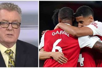 'Best centre-back partnership': Ex Liverpool Steve Nicol praises saliba and Magalhaes insisting they are the best defenders in the league