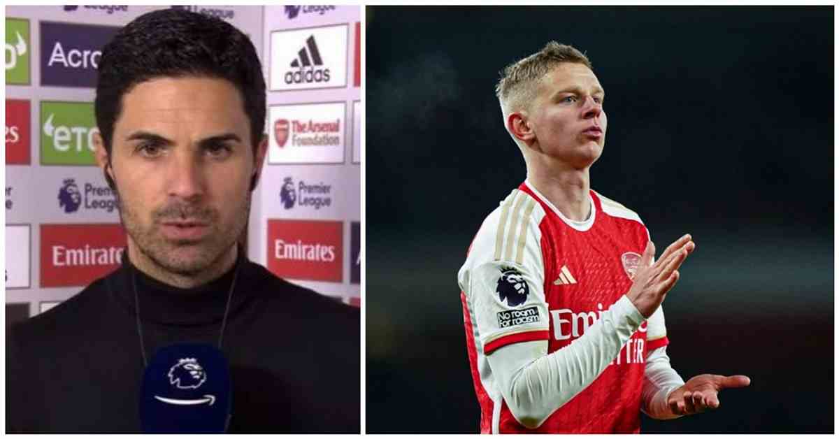 'love him how he is': Mikel Arteta urges fans not to criticise zinchenko following his mistake against Wolves as he has 'strengths and weaknesses'
